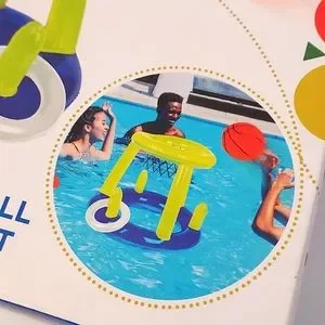 000 | Games | Inflatable 2 In Basketball Ring Toss Water Float | Poshmark